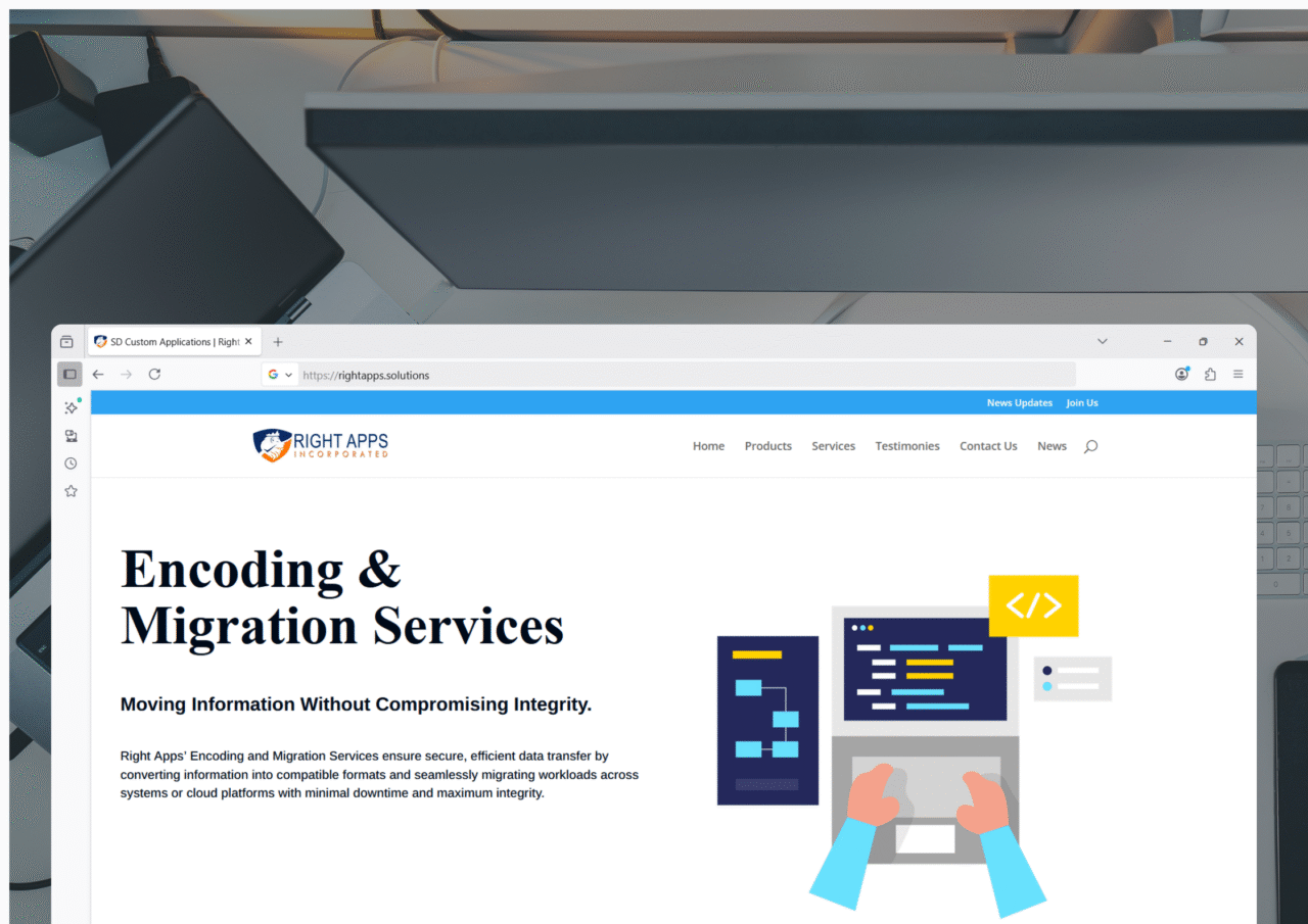 OIS Encoding and Migration Services | Right Apps Incorporated